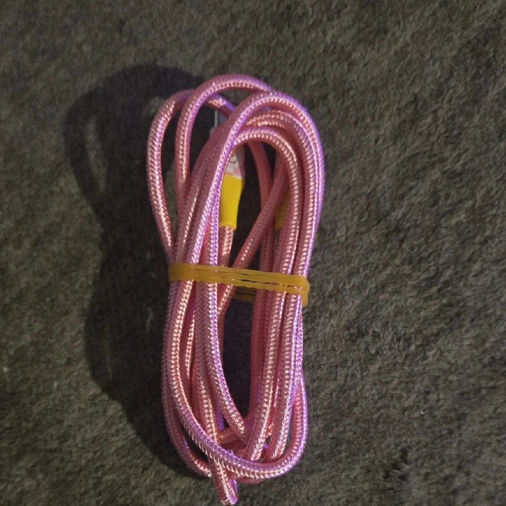Disney Pink Charging Cable 6ft